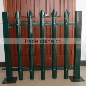 Hot Dipped Galvanized Steel Palisade Fencing thumbnail-3