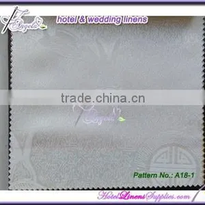 90" * 90" Square Poly Jacquard Dobby Tablecloths for Wedding Events Decorations thumbnail-1