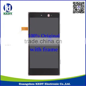 Original LCD Display LCD With Touch Screen Digitizer With Frame for Nokia Lumia 830 100% Spotless thumbnail-1