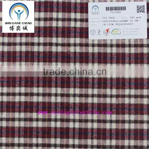 64%POLYESTER 33%RAYON 3%SPANDEX INTEREWOVEN CHECK FABRIC thumbnail-1