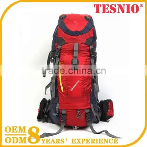 Top Packable Handy Lightweight Travel Hiking Backpack Gym Daypack School Red Backpack for Girls And Boys thumbnail-1