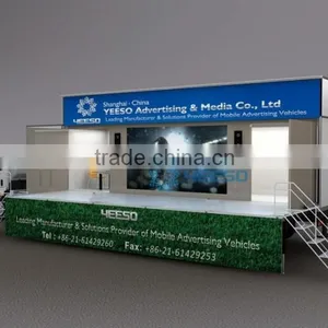 Shanghai YEESO Road Show and Entertainment Mobile LED Display Container YES-C40 thumbnail-3