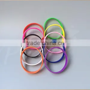 Custom Silicon Bracelet Rubber Band Bracelet thumbnail-2
