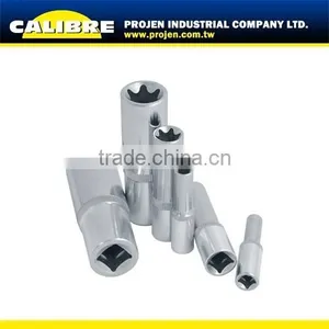 CALIBRE 1/4", 3/8" & 1/2" DR. 13pcs Star Deep Socket Set thumbnail-3