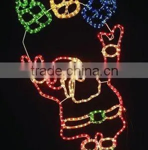 Christmas Decoration LED Motif Light(Pigeon Motif)/led Santa Father Motif Light thumbnail-1