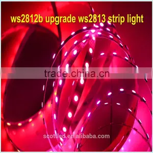 Ws2812b Led Programmable Tape Led Full Color Strip Light Upgrade5m/roll DC5V WS2813 thumbnail-6