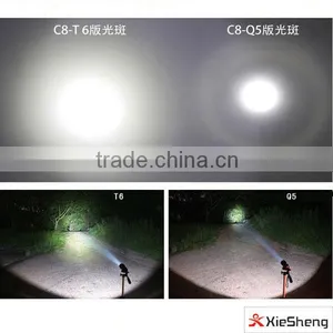 Classical 3.7v 10 Watt Rechargeable Battery C8T6 1600 Lumen Led Rechargeable Flashlight Quality Choice thumbnail-2