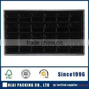 Yiwu Manufacturer Black Paper Jewelry Trays Display for Wholesale thumbnail-1