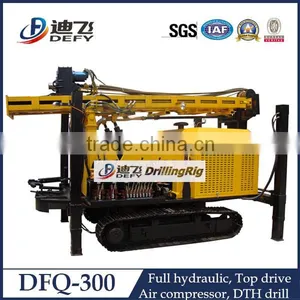 DFQ-300 Full Hydraulic Mining Exploration Blasting Drilling Machine thumbnail-1