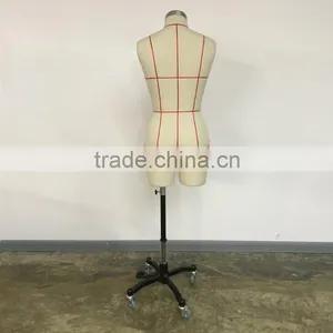 Half Body Female Fitting Mannequin Half Body Dressform Table Mannequin thumbnail-2
