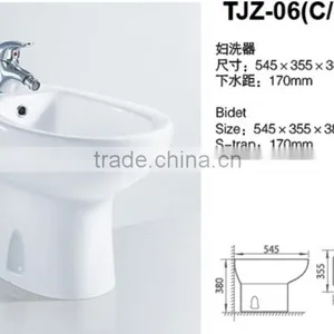 WC Bathroom Cold Water White Color Easy Women Cheap Bidet thumbnail-2