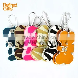 Creative Colorful Wallet Keychain Personalized Purse Coin Pvc Rubber Keychain thumbnail-4