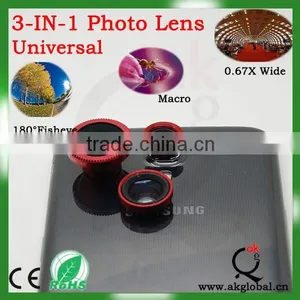 Hot Magnetic Wide 180 Degree Detachable Fish Eye Lens for Iphone 6 thumbnail-1