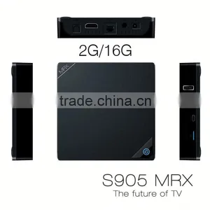 2016 Hot Selling Android 5.1 4K tv Box Amlogic S905 tv Box Quad Core CPU 2G RAM 16G EMMC Flash thumbnail-1