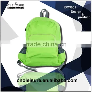 2016 Latest Arrival Design Promational Foldable Backpack Cheap Fold Bag Fold up Backpack Sport Hiking Camping College School Bag thumbnail-1