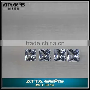 Square Factory Price Gems-6x6 Aaa Quality White Sapphire thumbnail-1