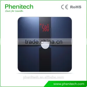 High Precision Bluetooth Digital Body Fat Scale With 4 Sensors thumbnail-1