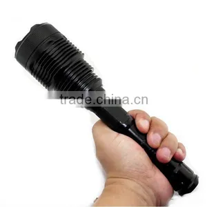 1145 10W High Power T6 LED Tactical Flashlight 500lumen Police Flashlight Torch thumbnail-2