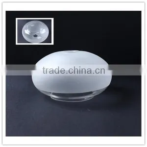 China Supplier Modern Flat Glass Lamp Globe,partical Frosted Glass Lamp Shade,table Lamp Cover for Lighting thumbnail-1