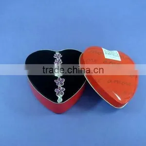 Lovely Heart Wedding Candy Tin Box thumbnail-4