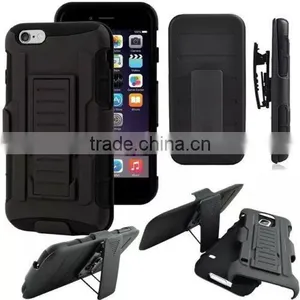 TPU+PC Future Armor Shockproof Hybrid Hard Case Cover + Holster Case For Iphone6 Waterproof 3 in 1 thumbnail-1