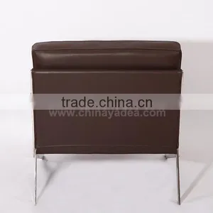 Luxury Modern De Sede Furniture Brown Leather Arm Chair thumbnail-5