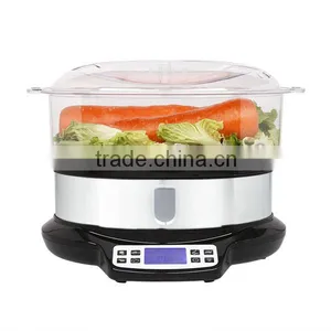 Electric Food Steamer With Egg Seat Design XJ-11104 thumbnail-4