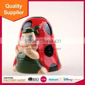 Promotional Funny Snail Shape Ceramic Money Bank for Home Decoration thumbnail-4