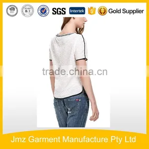 Custom Women Sport Cotton T-shirt China Supplier/custom Logo t Shirt thumbnail-4