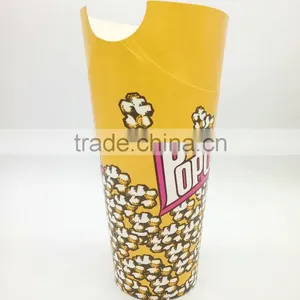 Customized 20oz Disposable Paper Popcorn Cup thumbnail-3