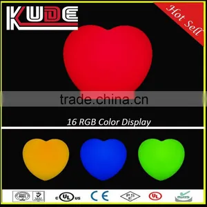 Rohs Approved New Arrival Plastic LED Illuminated Heart for Wedding Ceremony thumbnail-2