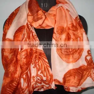 COTTON PRINTED SCARF 2014 thumbnail-3