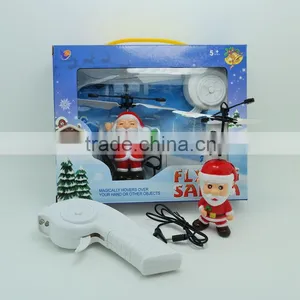 2015 New Products Christmas Flying Toys Kids Induction Flying Santa thumbnail-2
