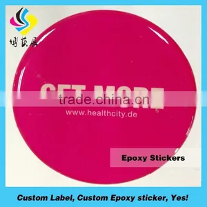 Customized 3D Epoxy Dome Sticker / Crystal Fridge Magnet thumbnail-6