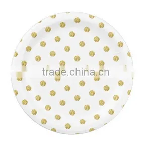 Christmas Dinner Disposable Dot Paper Tableware thumbnail-6