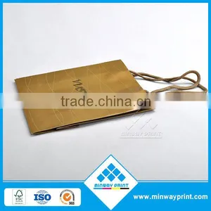 Hot Stamping Luxury Paper Shopping Bag thumbnail-1