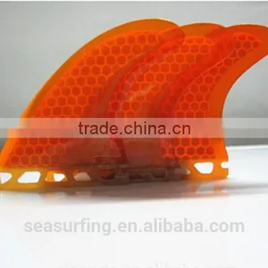 Superior Quality Orange Color Honeycomb Fins Future Fins thumbnail-1