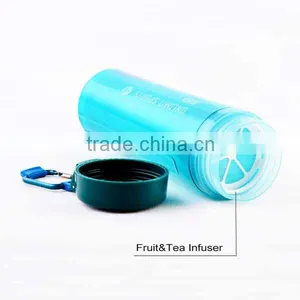 Premium Double Wall 600ml Sport Water Bottle Wih Tea Filter thumbnail-3