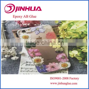 Durable /Bubble Free Epoxy Resin for Doming on Phone Case With Dry/Artificial Flowers thumbnail-2