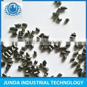 Removal of Mill Scale Stainless Steel Cut Wire Shot thumbnail-2