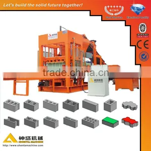 Hot Sale!PLC Controller, High Efficiency.Shenta QTY10-15 Concrete Ghana Brick Making Machine for Sale thumbnail-1