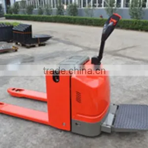 2.5ton Power Pallet Truck Hand Scissor Lift Pallet Truck TE thumbnail-1