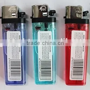 77mm Transparent 5 Colors Disposable Flint Lighter thumbnail-3