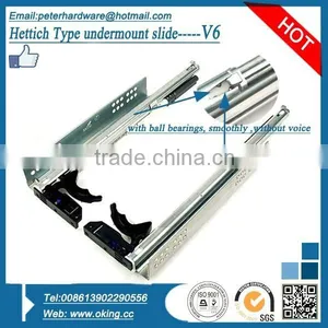 Hettich V6 Undermount Soft Closing Drawer Slide thumbnail-1