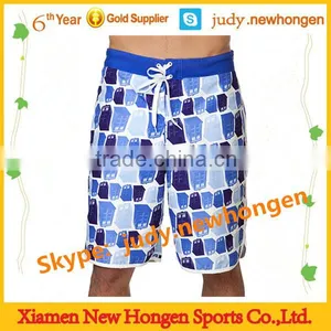 New Style 4 Way Stretch Board Shorts, Men Beach Board Shorts thumbnail-1
