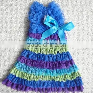 Cheap And Fine Baby Lace Rompers Children Girl Bow Baby Lace Rompers thumbnail-6