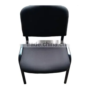 Soft Cushion Home Furniture Fabric Dining Chair With Metal Tube Legs thumbnail-2