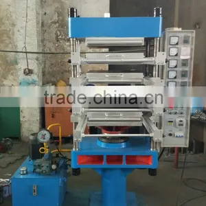 Outdoor Rubber Tiles Making Line Rubber Floor Vulcanizing Plant Rubber Tiles Making Machine thumbnail-6