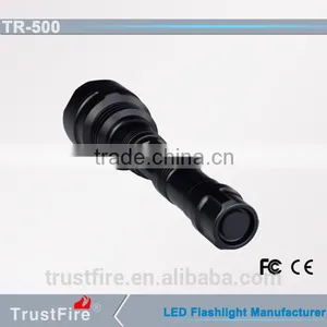 TrustFire 500lm TR-500 One XML-T6 Police Security Flashlight With 18650 Battery thumbnail-3