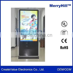 42/46/55 Inch Floor Stand 3g Wifi Multimedia Network Shopping Mall Advertising Touch Screen Kiosk thumbnail-2